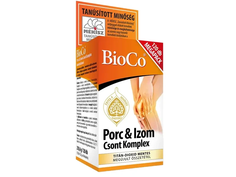 BioCo Porc&Izom csont komplex tabletta kondroitinnel 120db