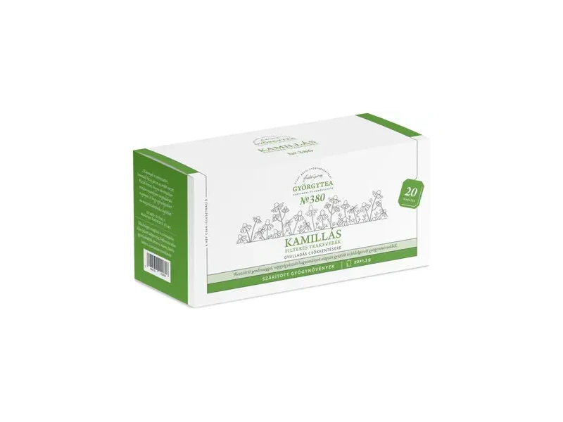 Györgytea Kamillás filteres teakeverék 20x1,3 g