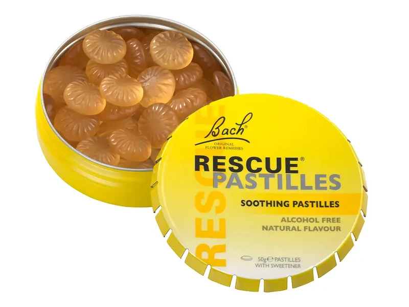 Bach RESCUE pasztilla narancsos 50g