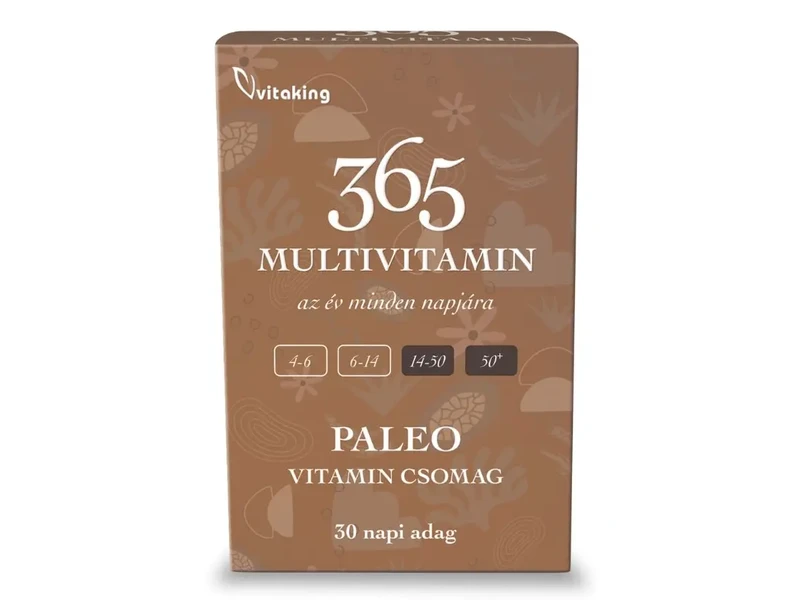 365 PALEO Multivitamin csomag 30 db