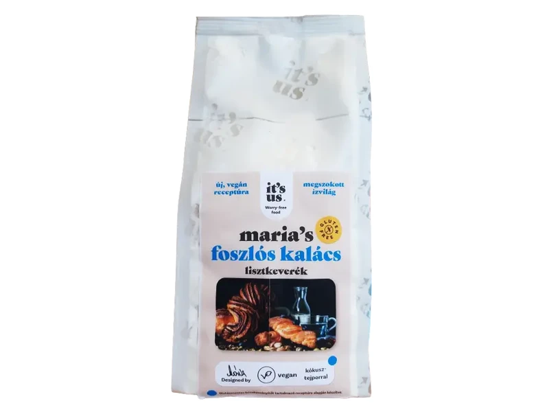 it's us Maria's foszlós kalács gluténmentes lisztkeverék 500 g