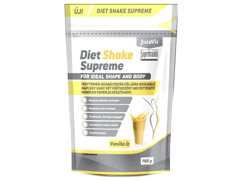 JutaVit Diet Shake Supreme Vanília íz 702 g