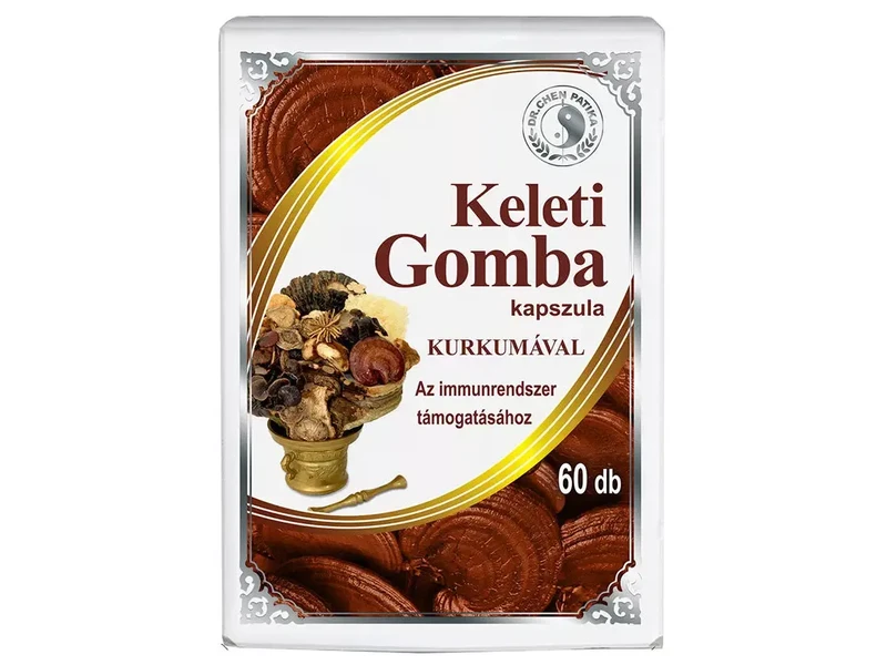 Dr. Chen Keleti Gomba+Kurkuma kapszula 60 db