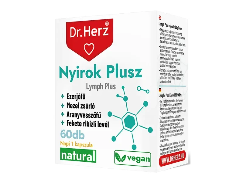 Dr Herz Nyirok Plusz kapszula 60 db