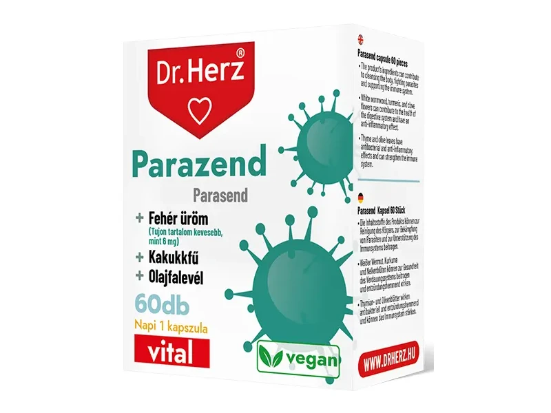 Dr. Herz Parazend kapszula 60 db