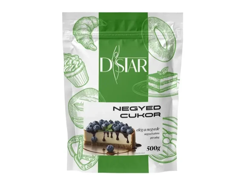 D-STAR Négyszeres erősségű cukor édesítőszerrel 500g