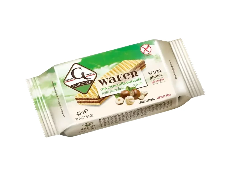 Guidolce Mogyorós krémmel töltött, gluténmentes ostya 45g