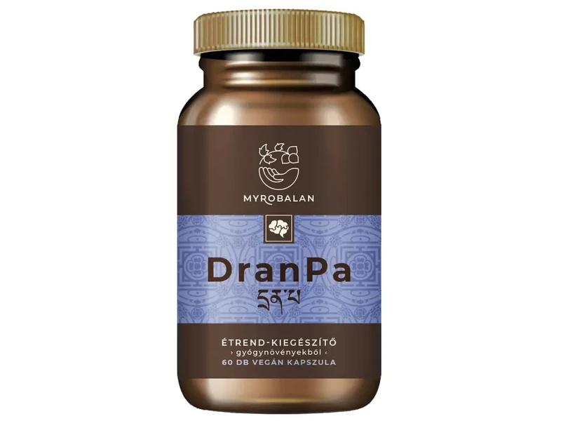 Myrobalan DranPa agyserkentő és memóriajavító gyógynövény-komplex 60db