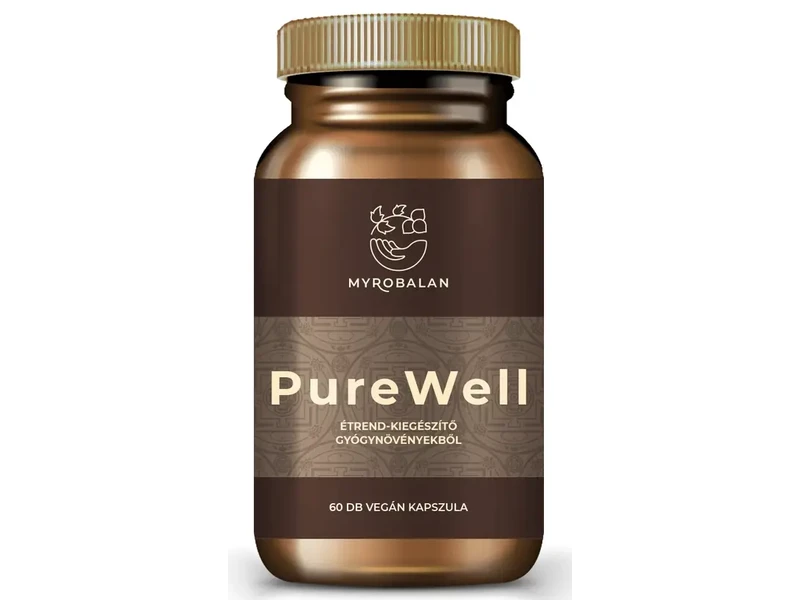 Myrobalan PureWell béltisztító gyógynövény-komplex 60db
