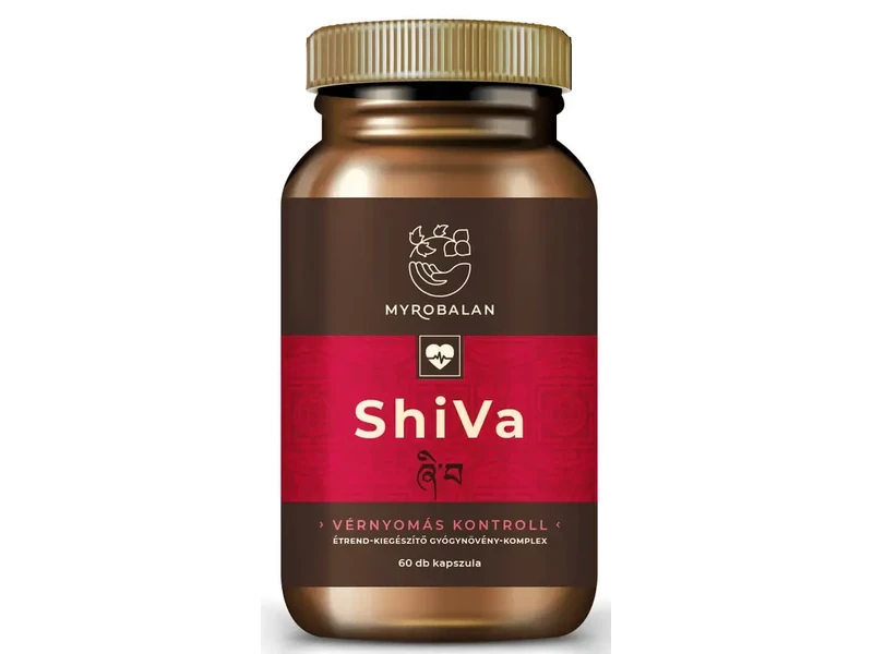 Myrobalan ShiVa vérnyomáscsökkentő gyógynövény-komplex 60db