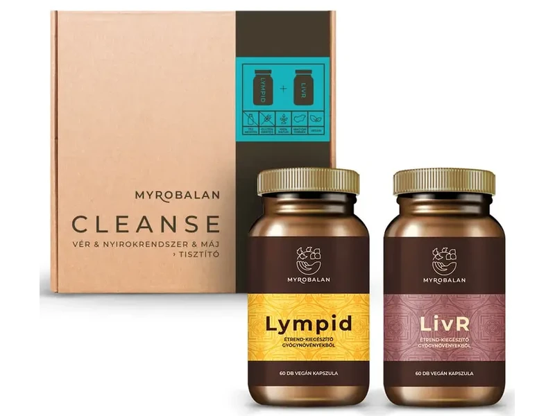 Myrobalan Cleanse vér- & nyirokrendszer & máj tisztító program