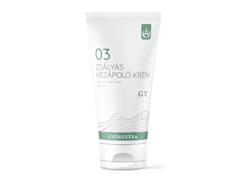 Györgytea Zsályás kézápoló krém 100 ml