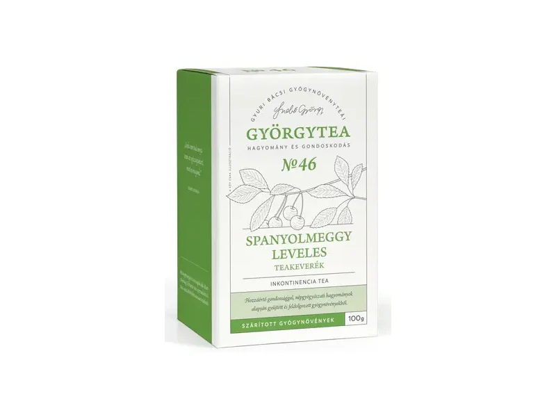 Györgytea Spanyolmeggy leveles teakeverék (Inkontinencia tea) 100g