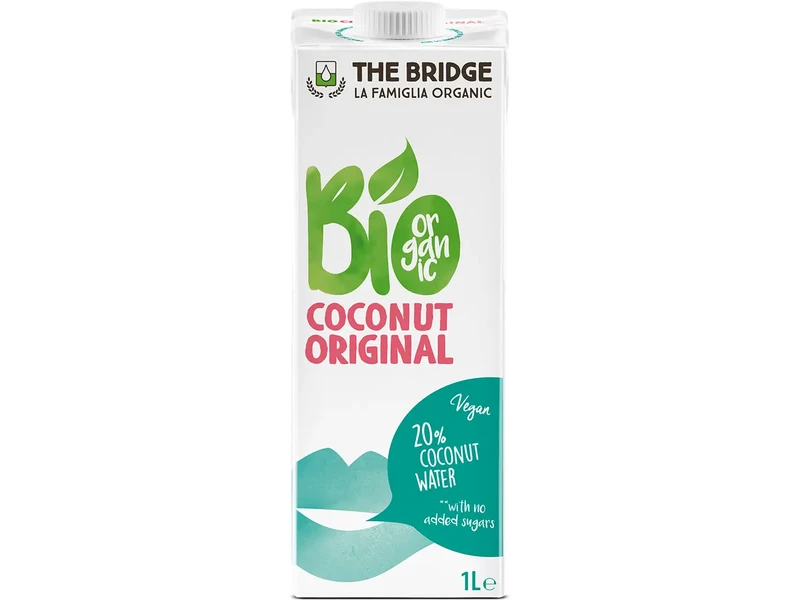 The Bridge Bio Kókuszital, 20% kókuszvízzel, 1000 ml