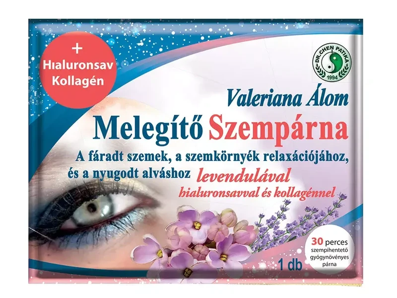 Dr. Chen Valeriana Álom szempárna+hyaluronnal 1 db