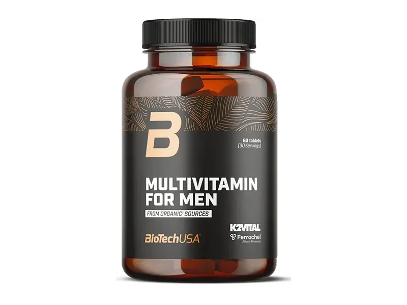 BioTech USA Multivitamin for Men from organic sources 60 db