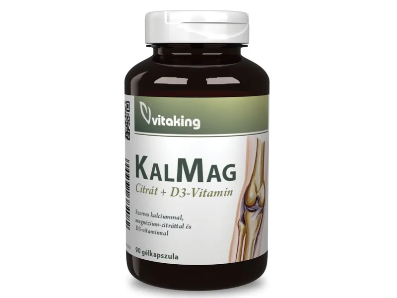 VK Cal-Mag citrate + D-vit gélkapszula 90db