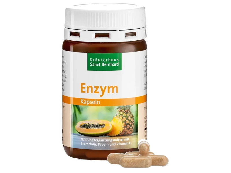 Sanct Bernhard Ananász Papaya Enzym kapszula 90 db