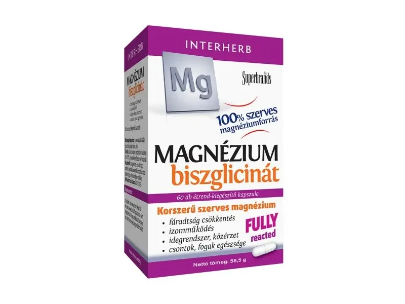 Interherb Magnézium-biszglicinát kapszula 60 db