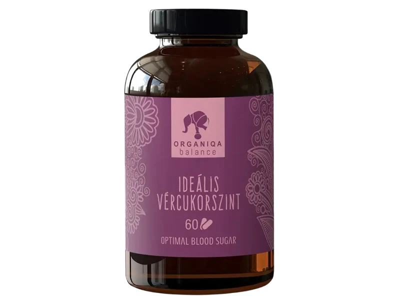 Organiqa balance Ideális Vércukorszint kapszula 60 db