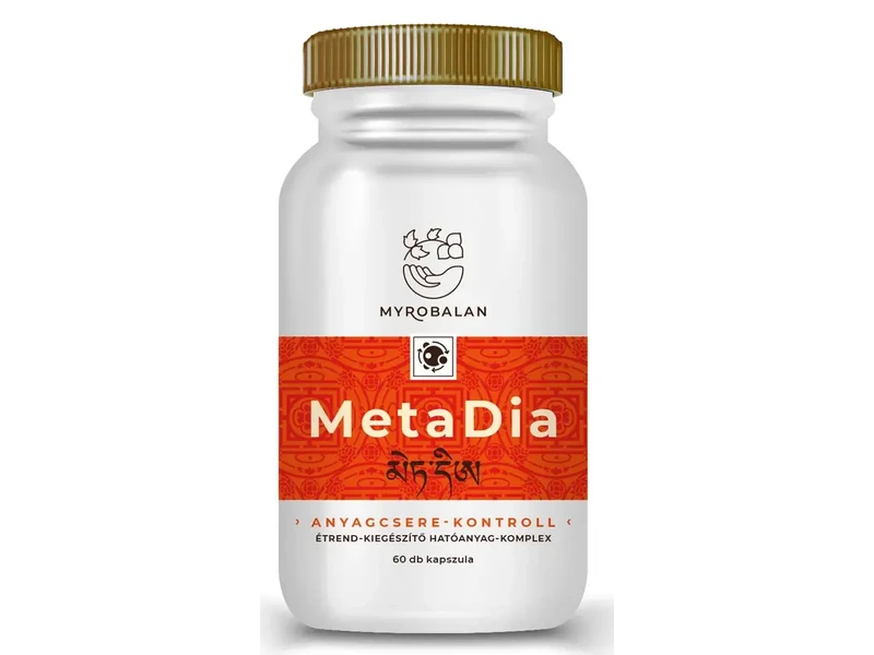 Myrobalanc MetaDia anyagcsere kontroll 60db