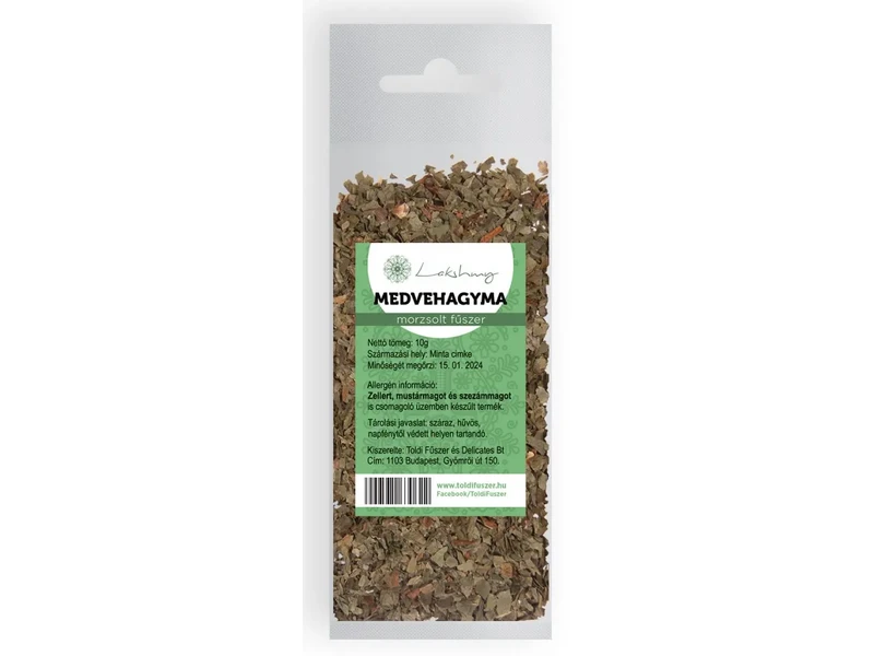 Medvehagyma morzsolt 10g