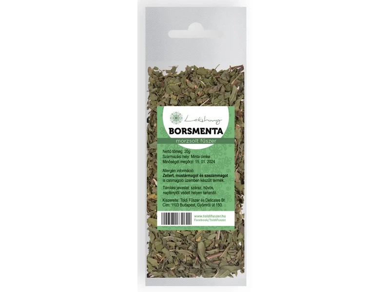 Borsmenta morzsolt 20g