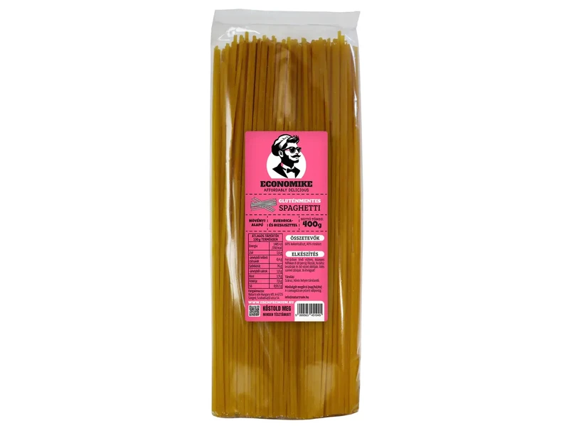 Economike Gluténmentes kukorica-rizs tészta spagetti 400 g