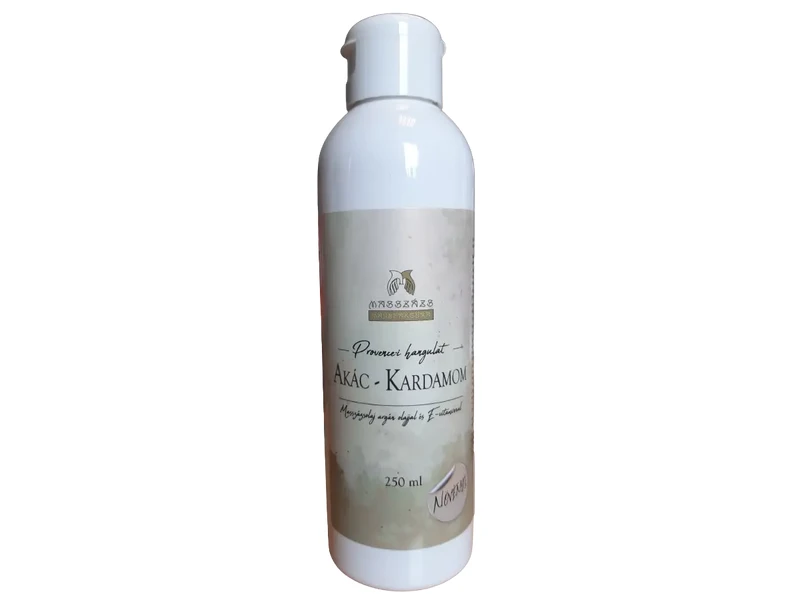 Masszázs Manufaktúra Akác-Kardamom masszázsolaj 250ml