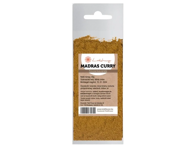 Lakshmy Madras Curry fűszerkeverék 40 g