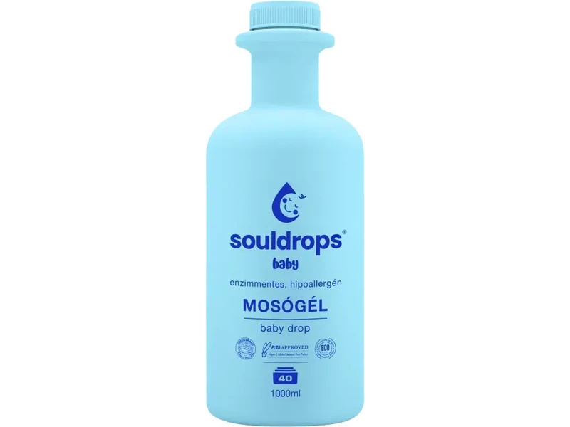 Souldrops Baby Mosogél 40 mosás 1000 ml