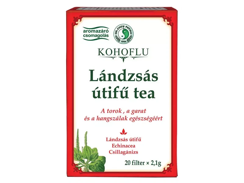 Dr. Chen Kohoflu Lándzsás Útifű tea 20 filter