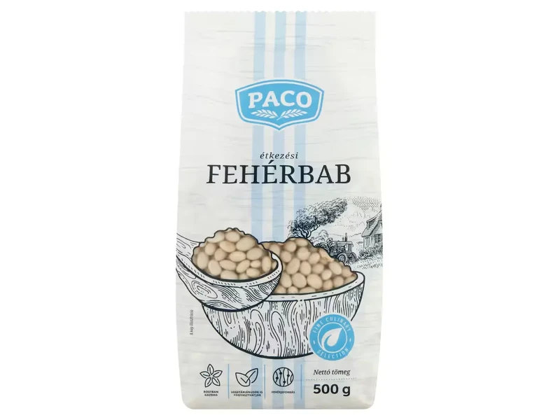 PACO Étkezési fehérbab (gyöngy) 500g