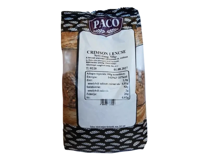 PACO Crimson lencse 500g