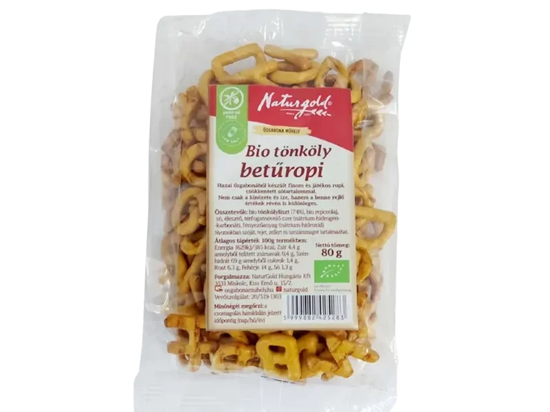 Naturgold Bio tönköly betűropi 80 g