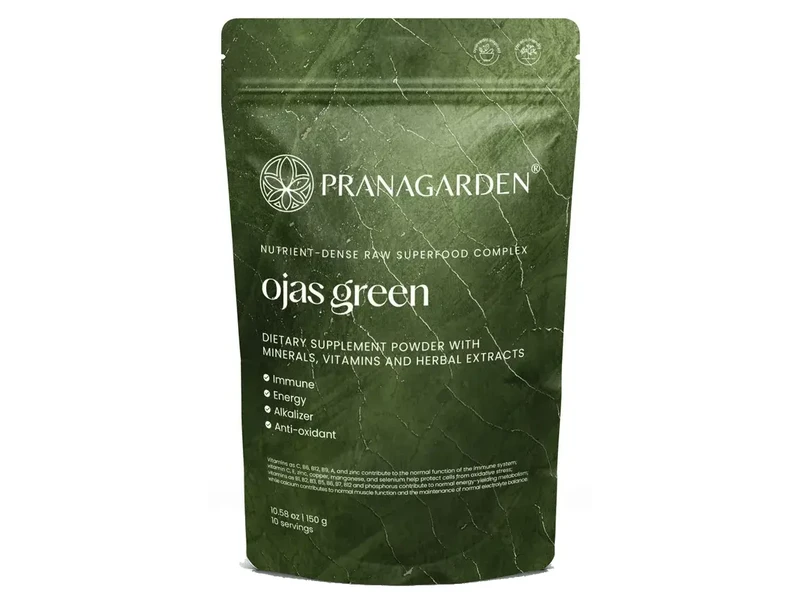 Pranagarden Ojas Green antioxidáns - adoptogén szuperformula 150g