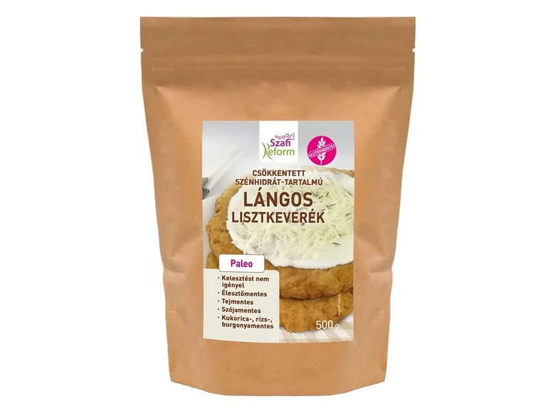 Szafi Reform Gluténmentes PALEO Lángos lisztkeverék 500 g