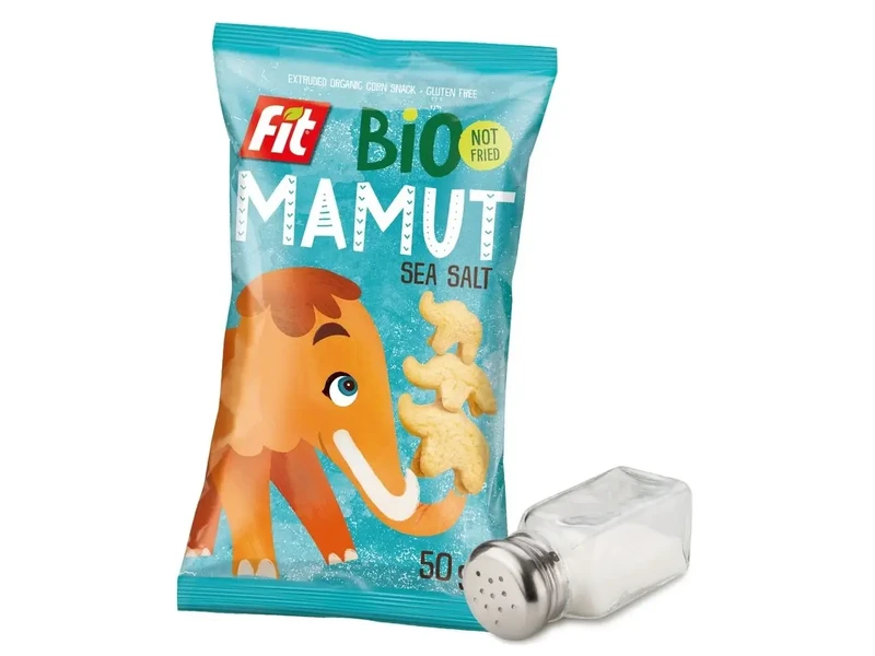 Fit Bio Snack MAMUT (sós) - extrudált, gluténmentes 50g