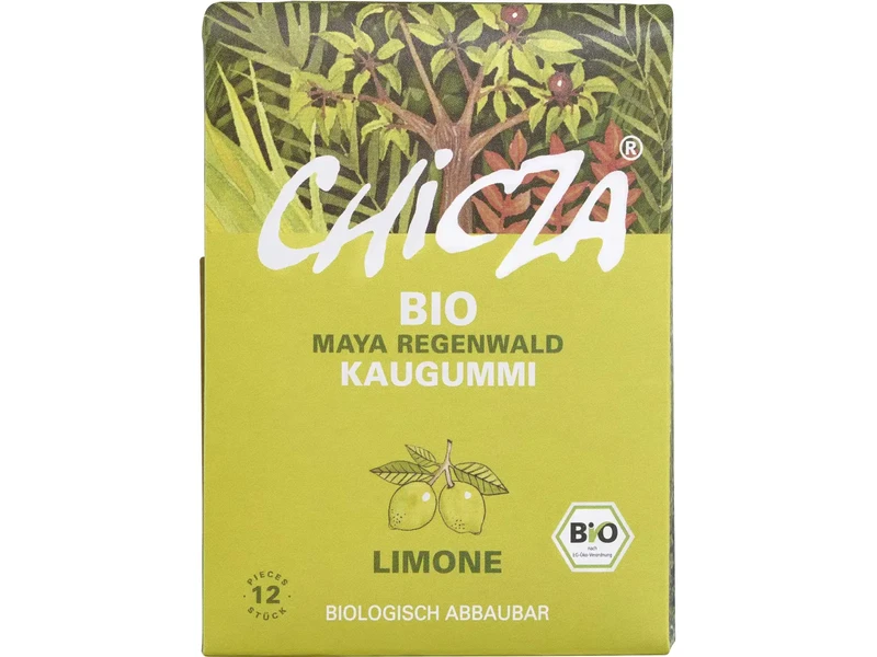 Chicza Bio rágógumi - Lime ízű 30g