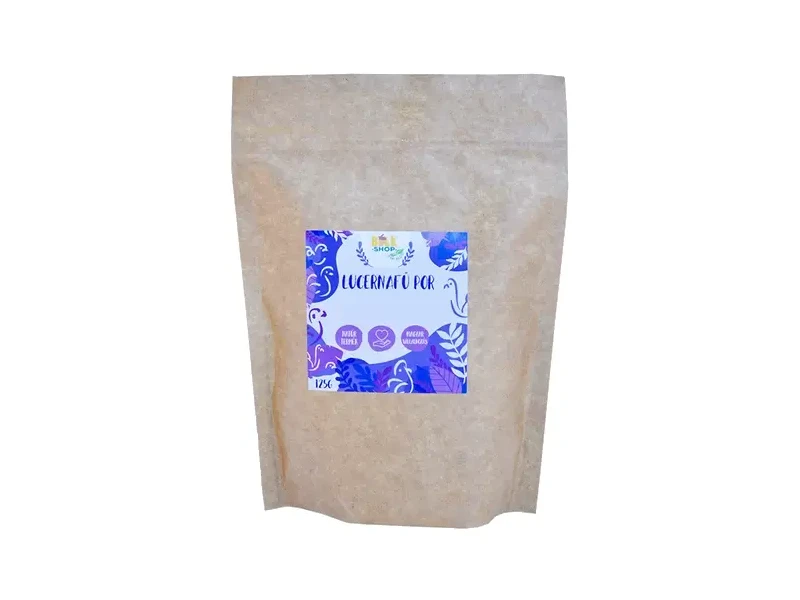 Bulkshop Lucernafű por 125g