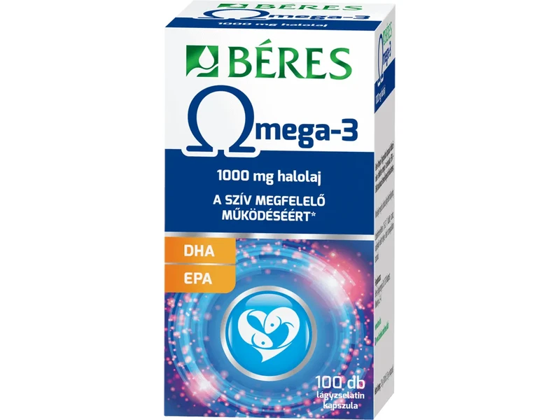 Béres Omega-3 lágyzselatin kapszula 100db