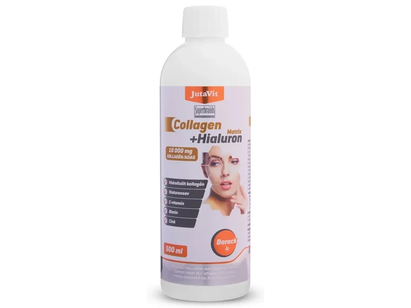 JutaVit Collagen + Hialuron Matrix - Barack íz 500ml
