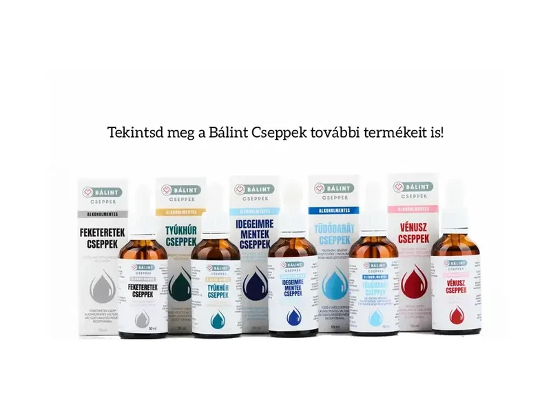Bálint Cseppek ALKOHOLMENTES Idegeimre mentek cseppek 50ml