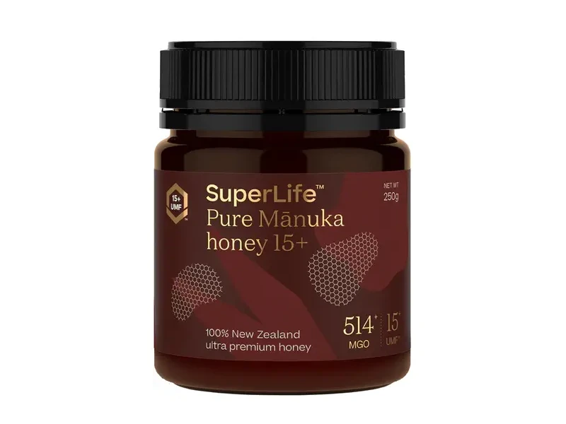 SuperLife Manuka Méz UMF15 + MGO514 500 g
