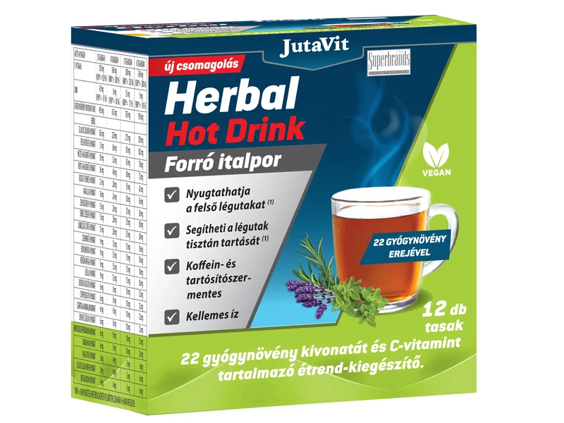 JutaVit Herbal Hot Drink Forró italpor12db