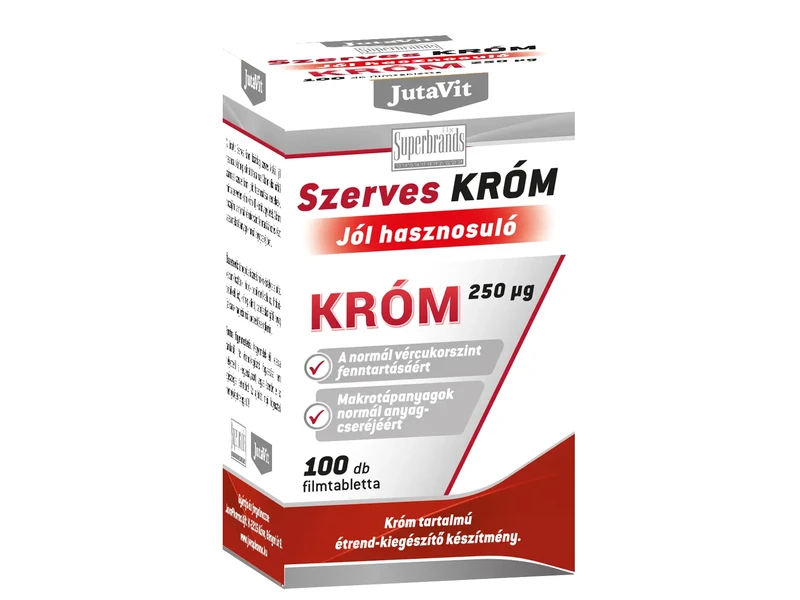 Jutavit Szerves króm filmtabletta 100 db