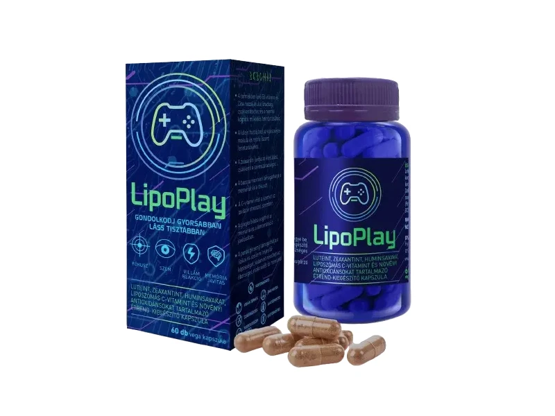 Hymato LipoPlay étrend-kiegészítő kapszula 60db
