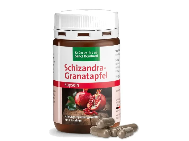 Sanct Bernhard Schizandra Gránátalma kapszula 90 db