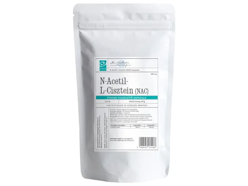 CASA N-Acetil-L-Cisztein (NAC) Kapszula 120 db