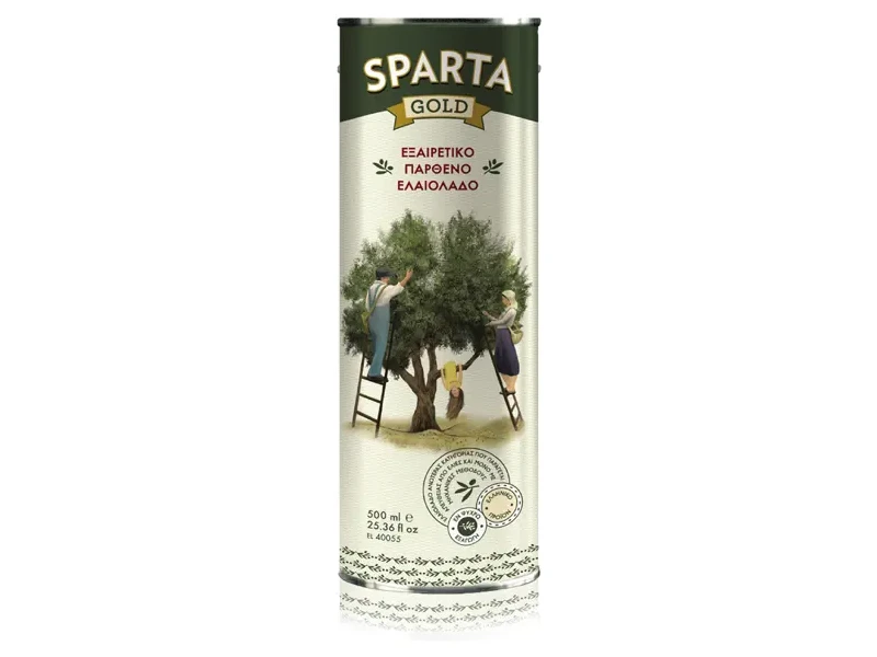 SPARTA Gold extra szűz olívaolaj 500ml TIN